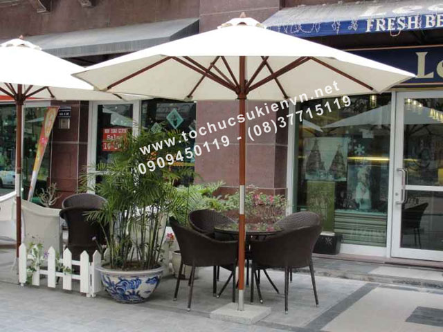 cho thuê dù cafe 4