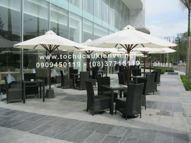 cho thuê dù cafe 8
