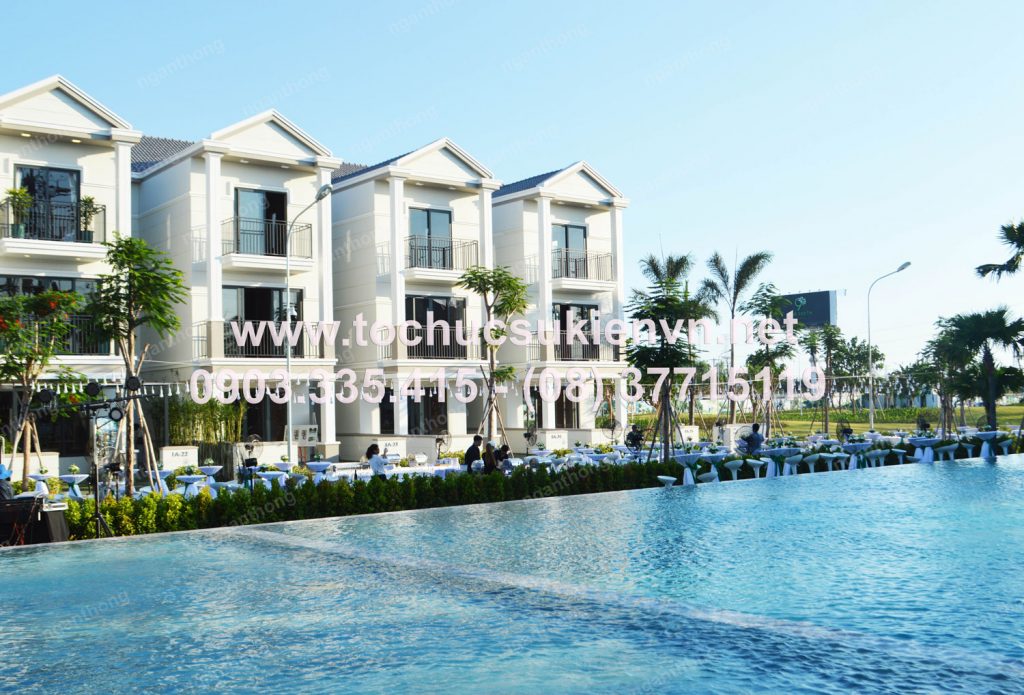 Thiết kế sân khấu với lễ tham quan nhà mẫu 2