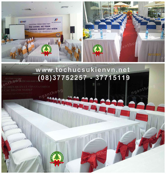 Kinh nghiệm thuê bàn ghế tổ chức sự kiện