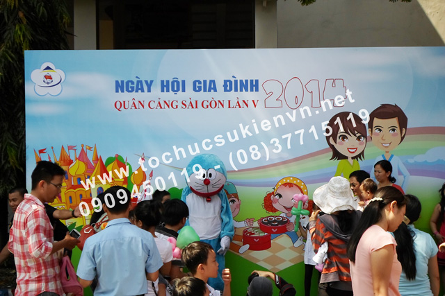 Tổ chức sự kiện ngày hội gia đình quân cảng sài gòn 2