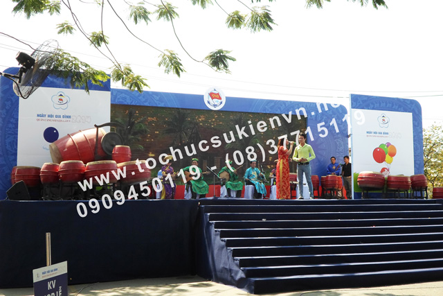 Tổ chức sự kiện ngày hội gia đình quân cảng sài gòn 4