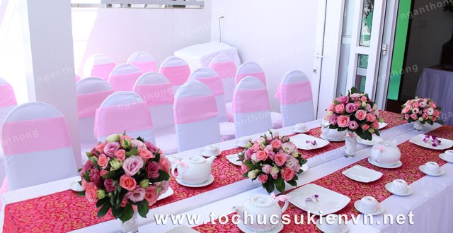 Dịch vụ cho thuê bàn ghế tiệc cưới 3
