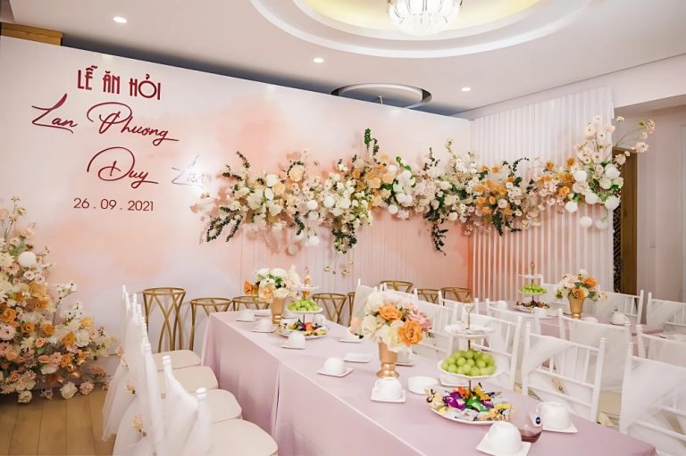 Địa chỉ cho thuê bàn ghế đám cưới chất lượng, giá tốt