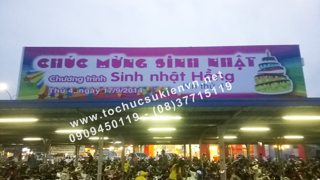 Tổ chức sự kiện sinh nhật lần thứ 4 Coop Mart bình dương