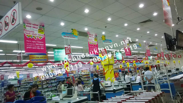 Tư vấn thiết kế sinh nhật lần thứ 4 Coop Mart bình dương  4