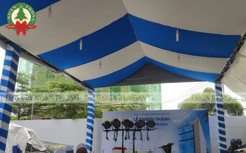Thiết bị tổ chức sự kiện -  bạt không gian