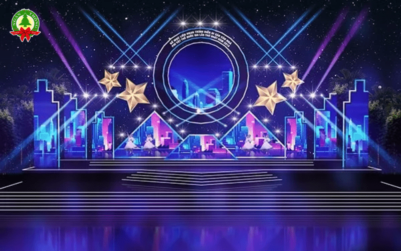 Khung sân khấu ngoài trời đa tầng - hiệu ứng mạnh cho sự kiện lớn 