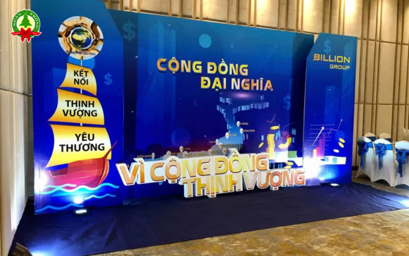 Backdrop là gì và vai trò trong tổ chức sự kiện