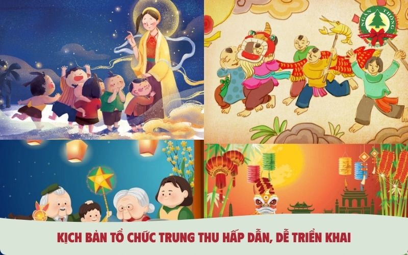 Kịch bản tổ chức sự kiện trung thu hấp dẫn