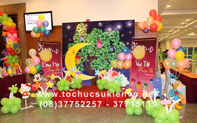 Nhiều năm kinh nghiệm tổ chức sự kiện, chương trình Trung Thu lớn nhỏ