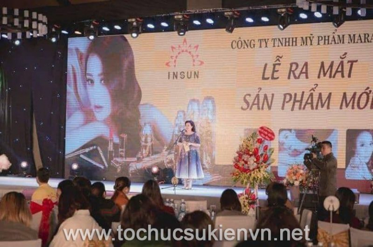 tổ chức lễ giới thiệu sản phẩm