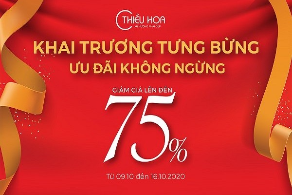 mẫu banner khai trương đẹp