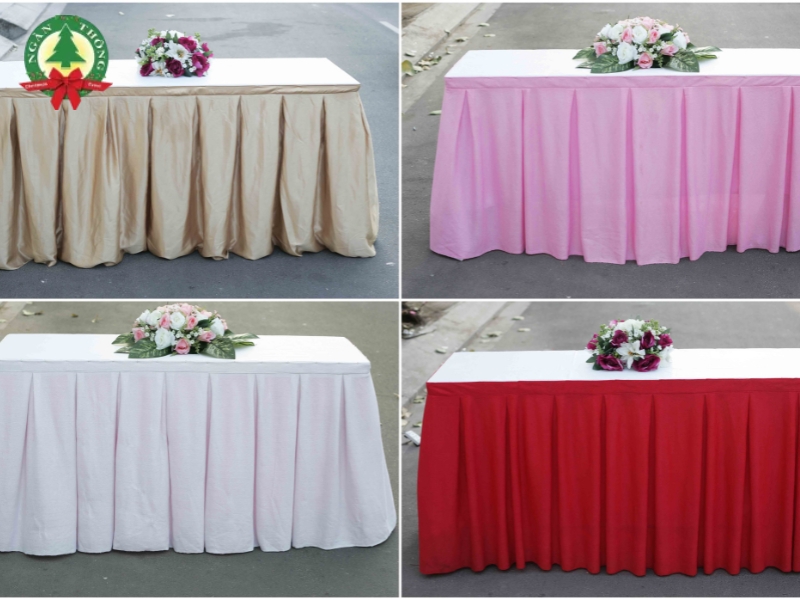 cho thuê bàn chữ nhật