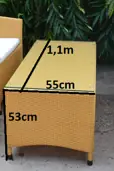 Bàn sofa MÂY mặt kính