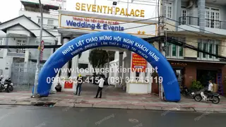 Cổng hơi 10m màu đỏ hoặc màu xanh dương