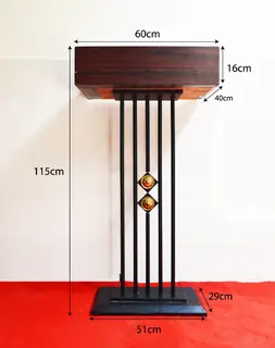 Bục phát biểu 5 song sắt