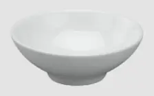 Chén súp sứ trắng