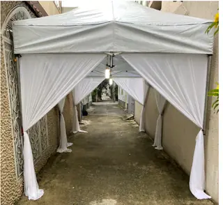 Nhà lều xếp di động BÁNH Ú (3m x 3m, cao 2.4m)