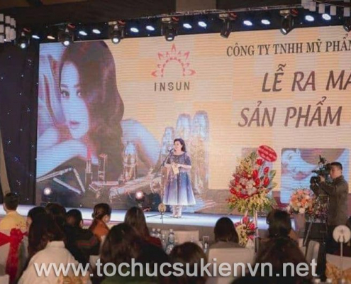 tổ chức lễ giới thiệu sản phẩm