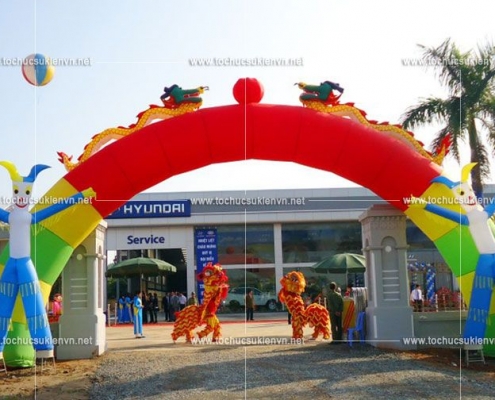 cho thuê rối hơi sự kiện