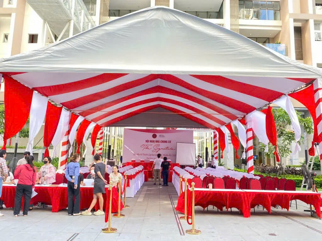 Kích thước các mẫu cho thuê nhà bạt tpHCM tại Ngàn Thông