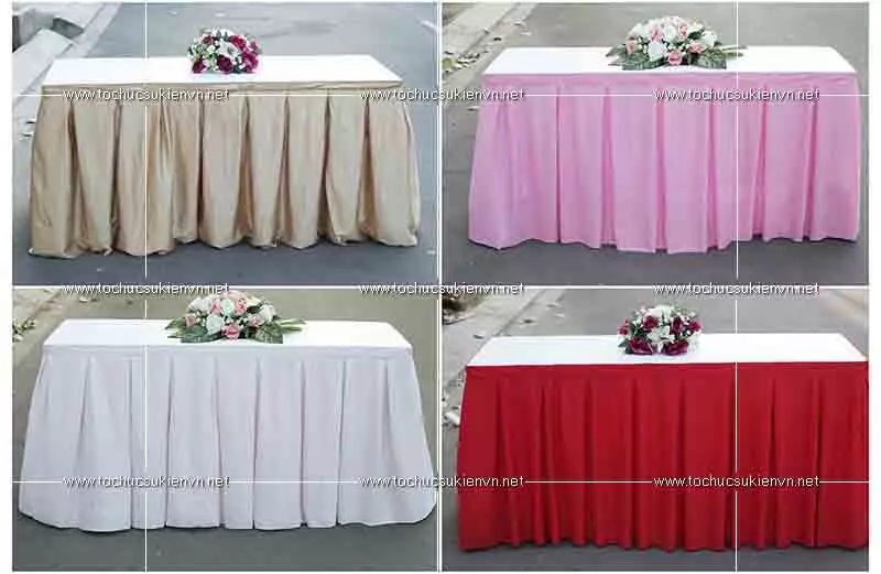 Bảng giá cho thuê bàn ghế sự kiện đại biểu