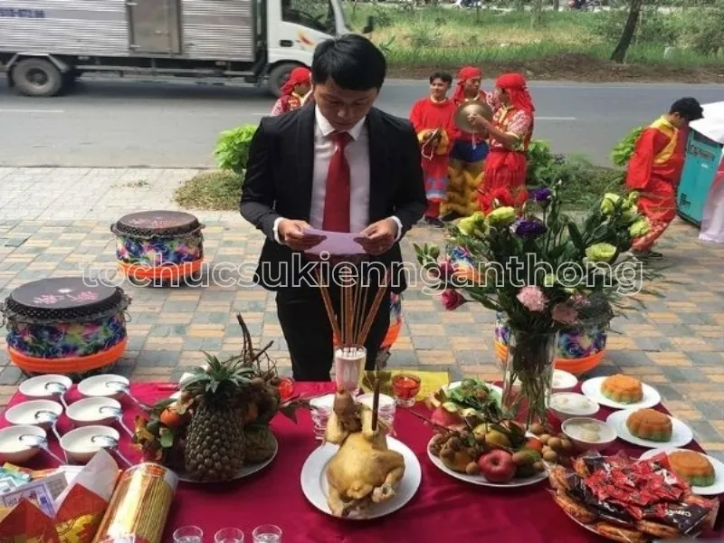 khấn vái khai trương