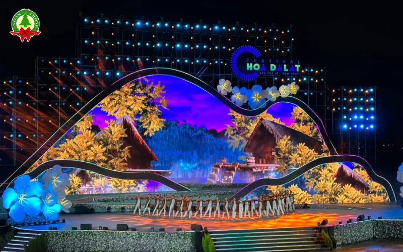 Khung sân khấu ngoài trời cho lễ hội - sự kiện cộng đồng 