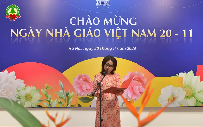 Kịch bản MC 20/11 chuyên nghiệp: Mẫu dẫn hay - dễ áp dụng ngay