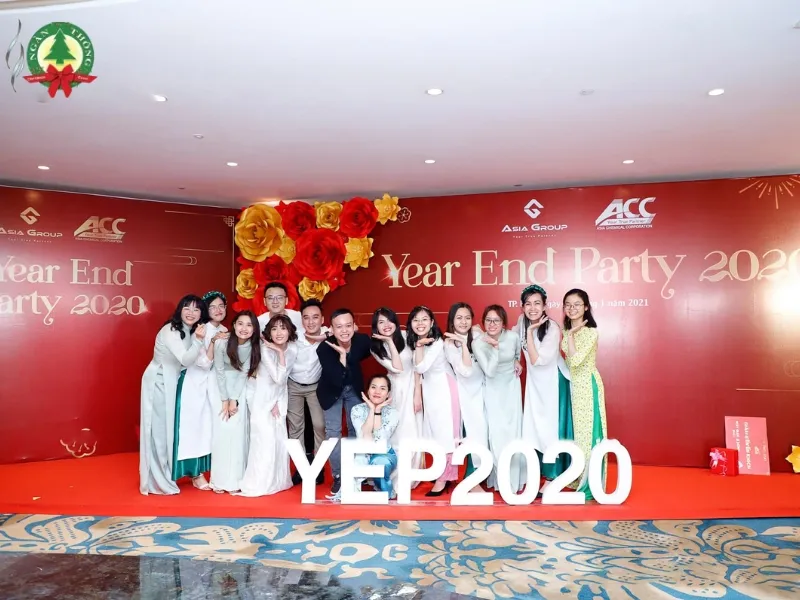 concept tiệc cuối năm