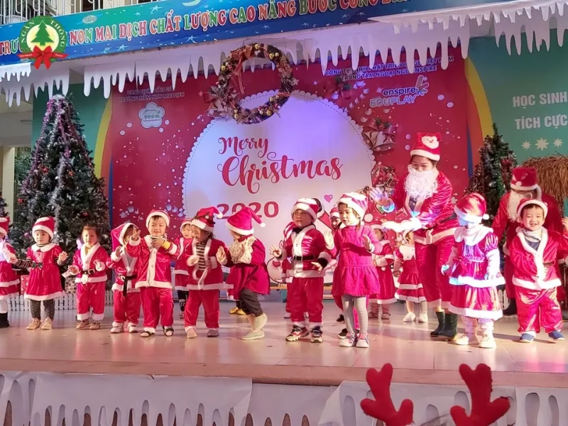 kịch bản noel mầm non