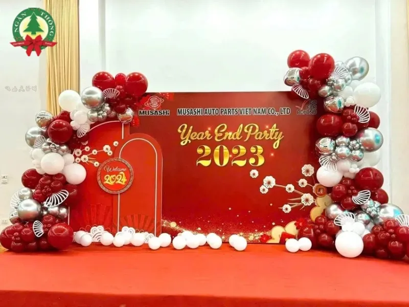 chủ đề tiệc tất niên