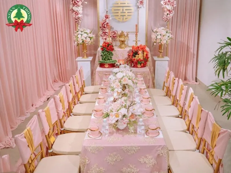cho thuê bàn ghế cưới hỏi
