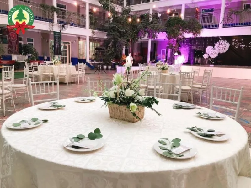 dịch vụ cho thuê bàn ghế chén dĩa