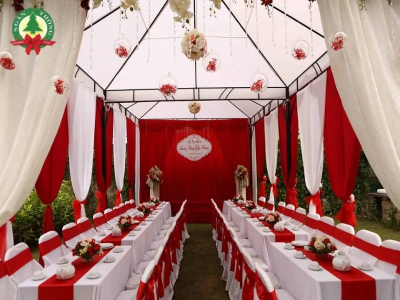 dịch vụ cho thuê bàn ghế đám cưới