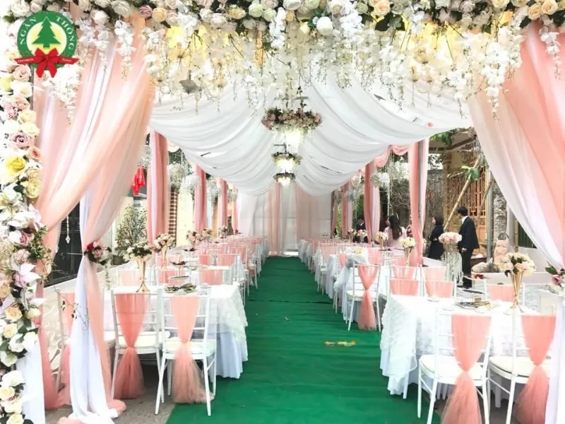 dịch vụ cho thuê bàn ghế đám cưới