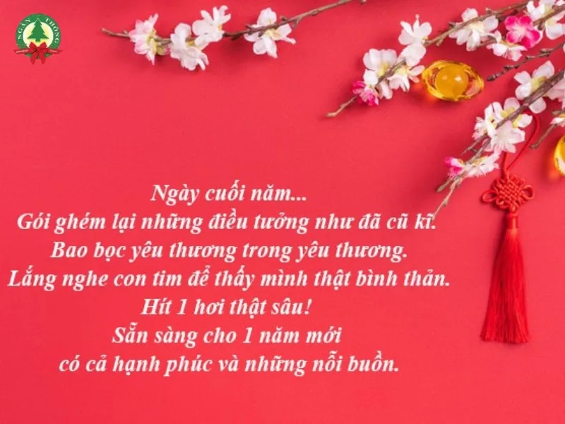 những câu nói hay về cuối năm