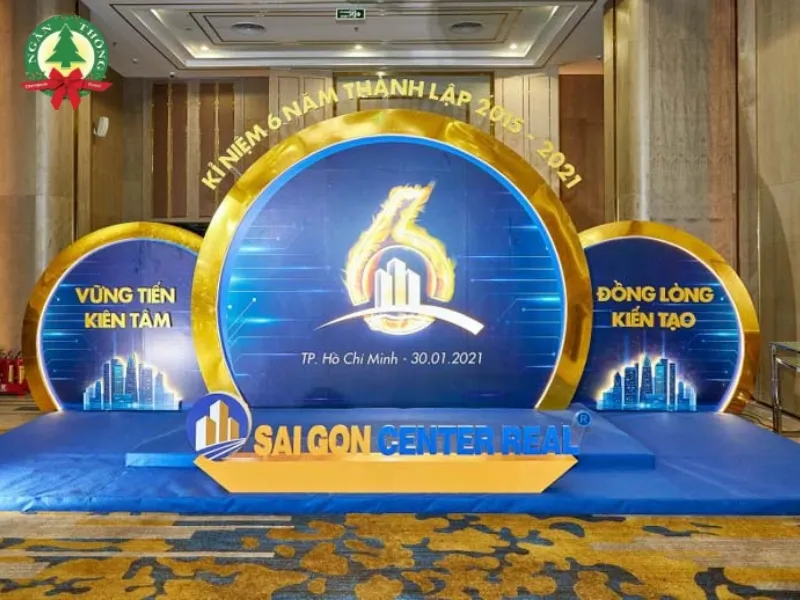 thi công backdrop sự kiện