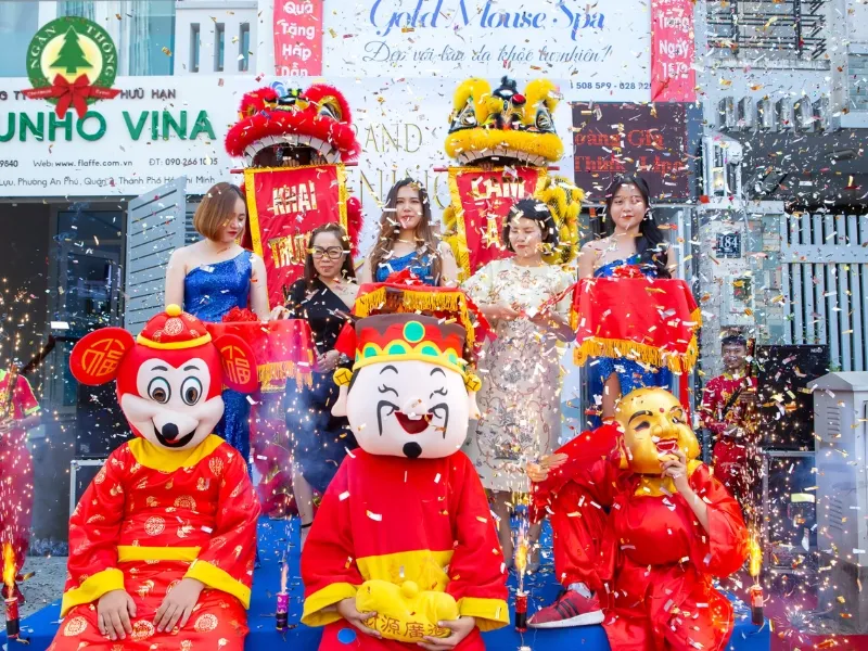 cách tổ chức lễ khai trương cửa hàng