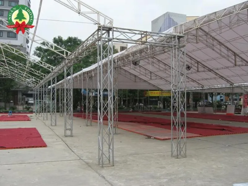 Cho thuê nhà bạt che mưa