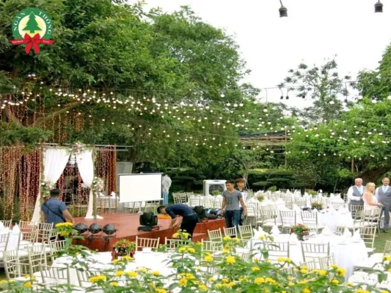 địa điểm tổ chức sự kiện ngoài trời