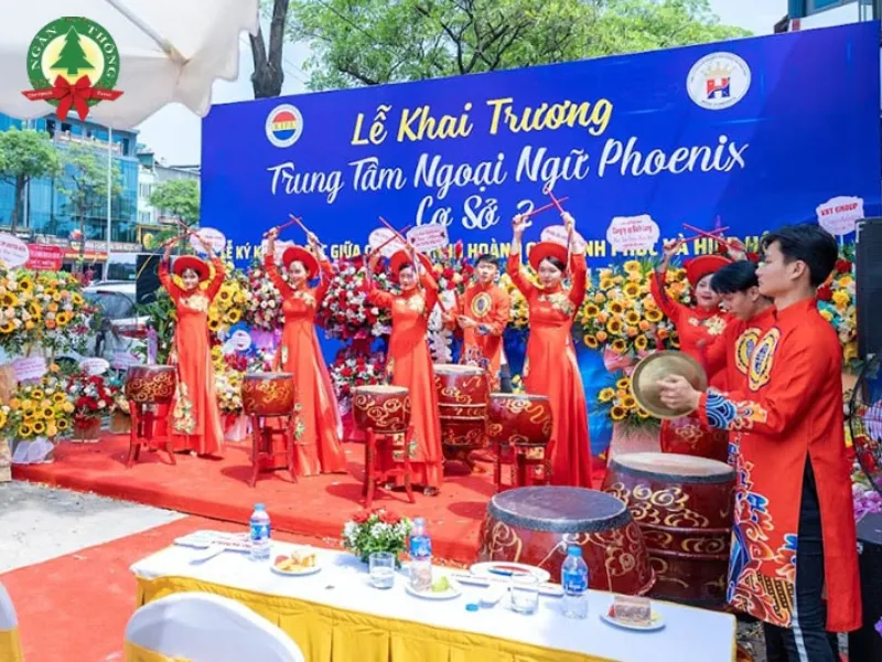 dịch vụ tổ chức lễ khai trương