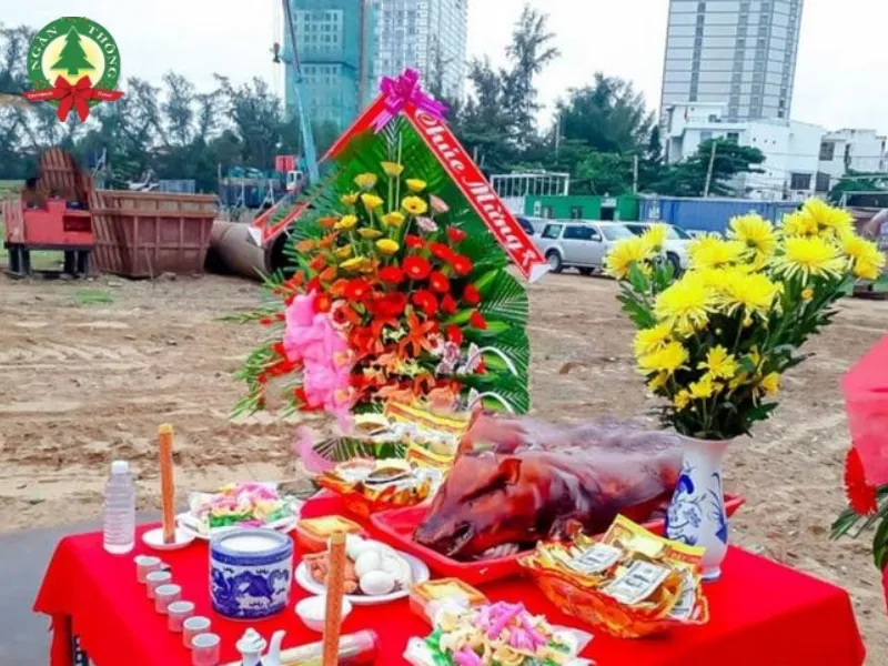 lễ tạ đất cúng trong nhà hay ngoài sân