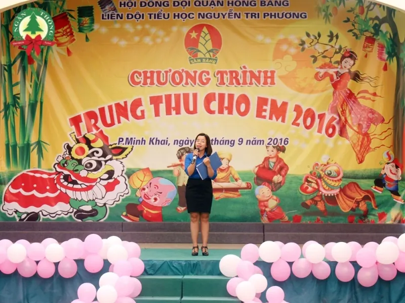 tổ chức chương trình trung thu