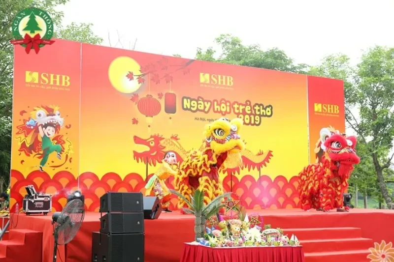 tổ chức chương trình trung thu