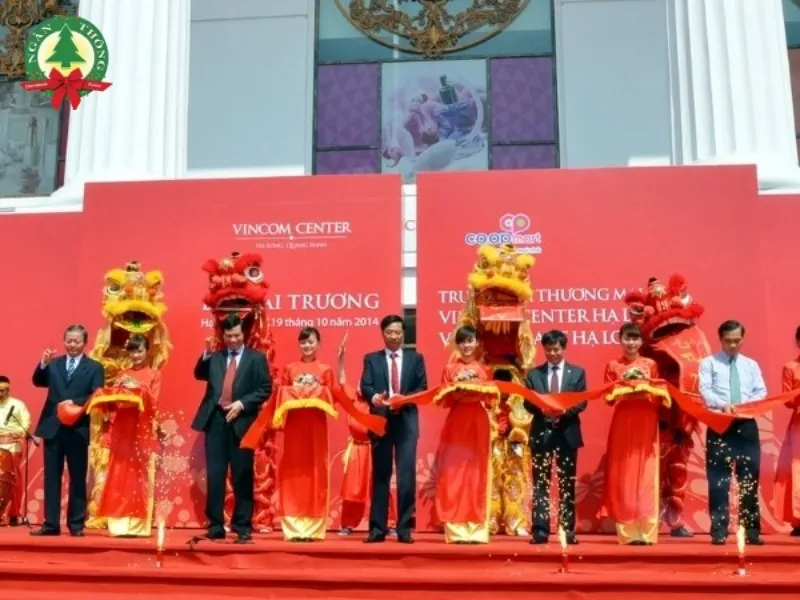 nghi thức cắt băng khánh thành
