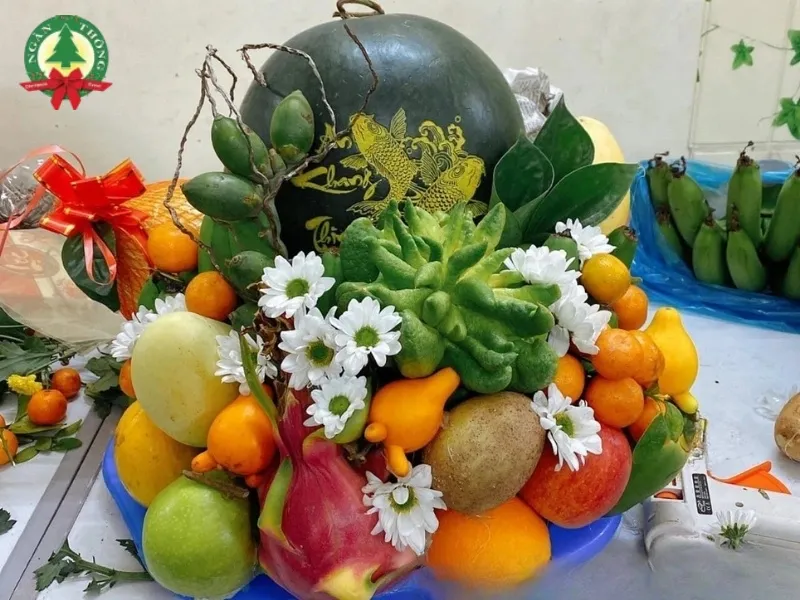 ngũ quả cúng khai trương