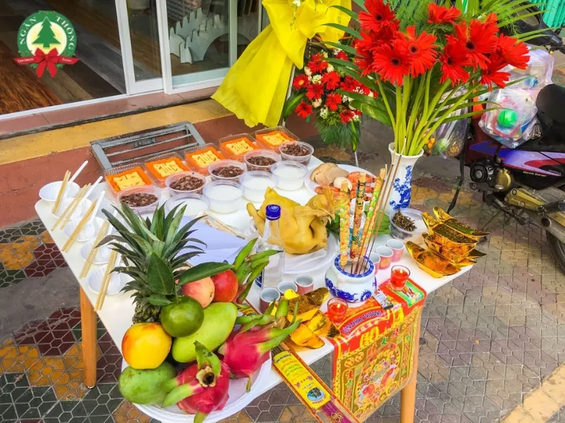 sớ cúng khai trương