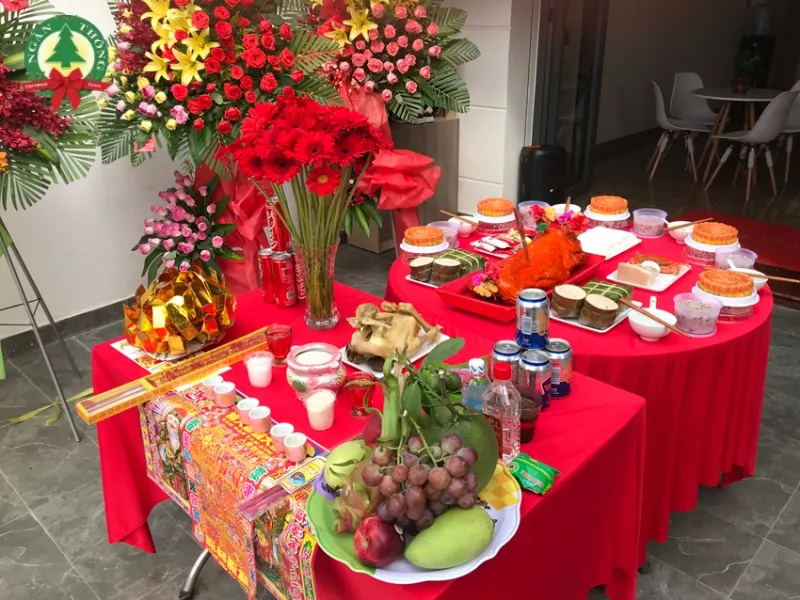 sớ cúng khai trương